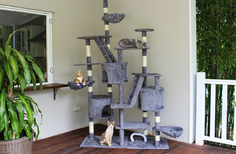 Princeton Cat Tree in Grey