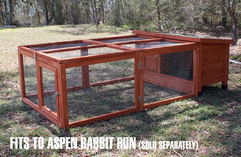Aspen Single Storey Hutch for Rabbits or Guinea Pigs