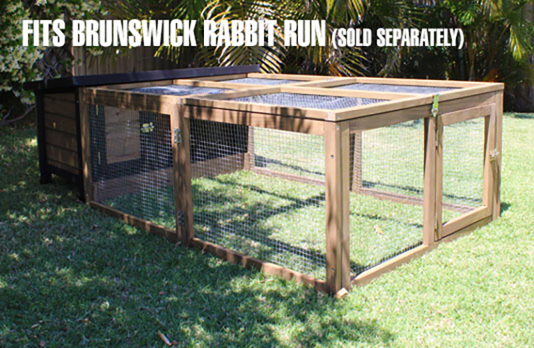 Brunswick Single Storey Hutch for Rabbits or Guinea Pigs