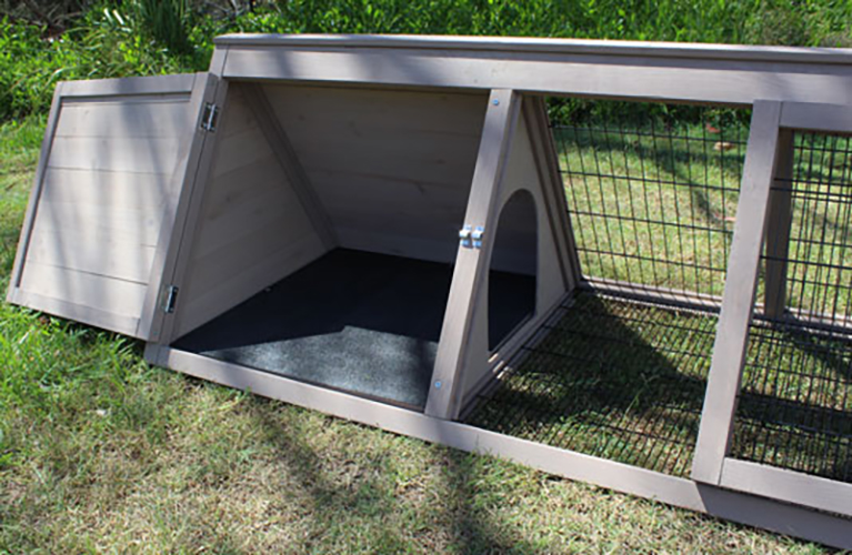Somerset Triangle Hutch for Rabbits or Guinea Pigs